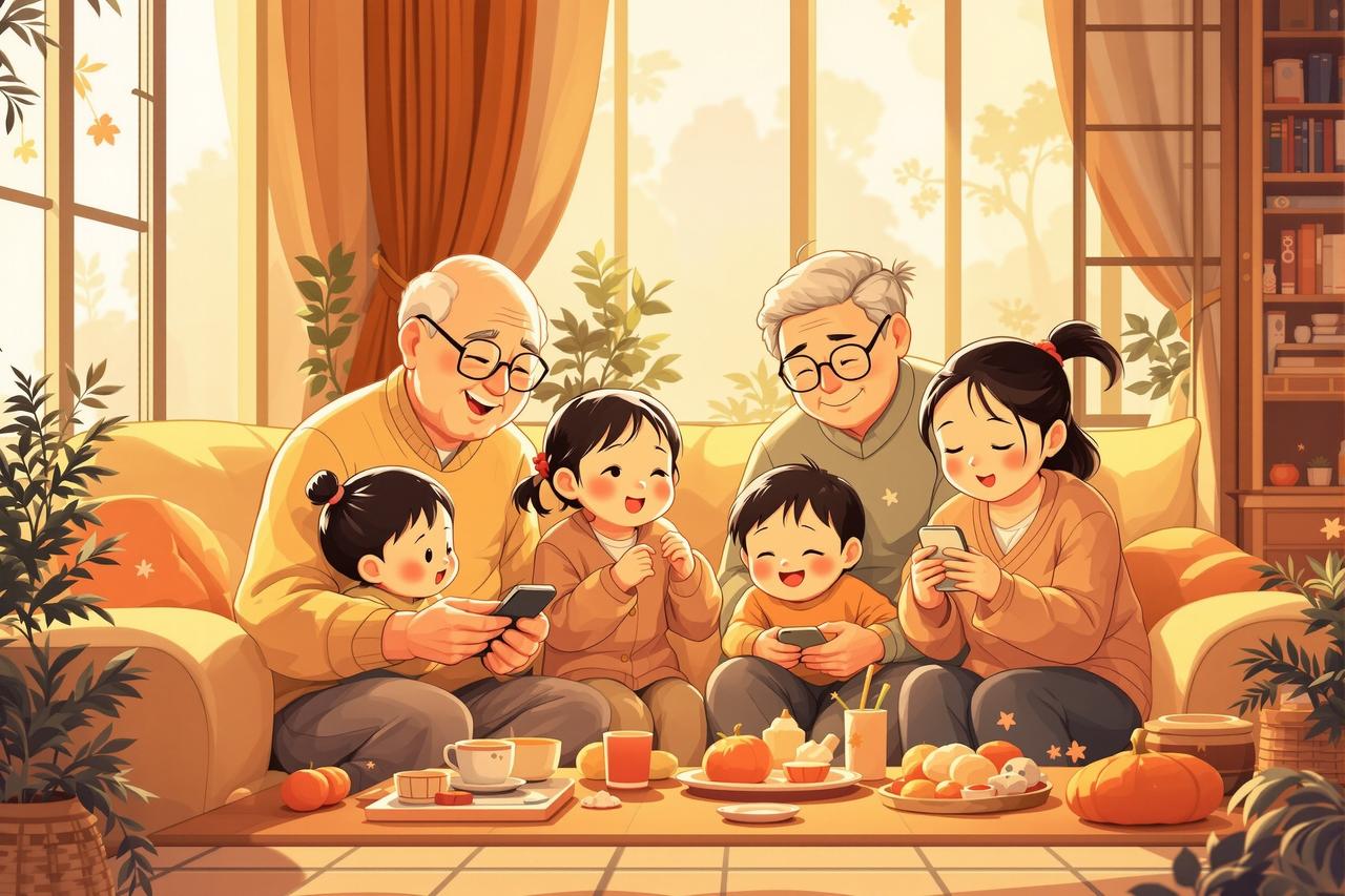 腐剧漫画精选专题 - 家庭欢乐多：三代同堂笑料不断